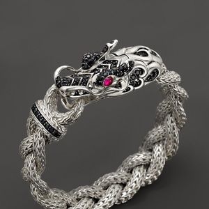 John Hardy Black Sapphire Naga Dragon Bracelet